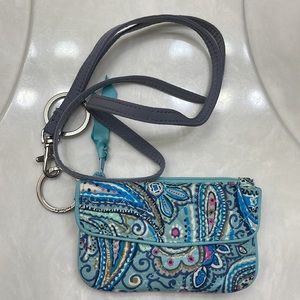 Blue Vera Bradley Wallet